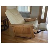 Oak Mission Rocker Recliner