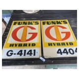 2 - Funk's Seed Corn Signs