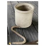 One Gallon Crock & Meat Hook