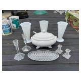 Dishes, Candlesticks