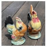 Royal Copley Hen and Rooster