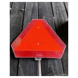 Slow Moving Vehicle Sign