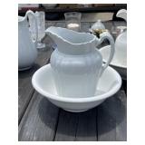 Bowl and Pitcher