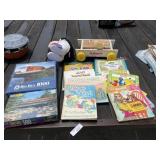 Children's Books, Puzzles, Wood Blocks