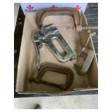 Staple Gun and C-Clamps