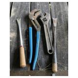 Channel Locks, Adjustable Wrench & More