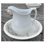 Bowl and Pitcher