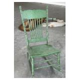 Painted Sewing Rocker