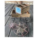 Decorative Box and Wagon