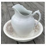 Bowl and Pitcher