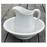 Bowl and Pitcher