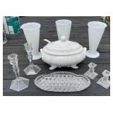 Dishes, Candlesticks