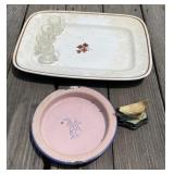 Ironstone Tea Leaf, Granite Plate, More