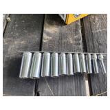 Snap On 12 Point Deep Well Sockets