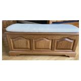 Oak Dressing Bench