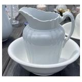 Bowl and Pitcher
