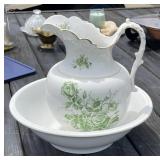 Bowl and Pitcher