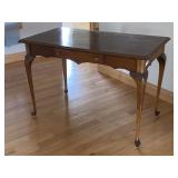 Queen Anne Library Table with Drawer