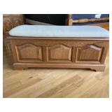 Oak Dressing Bench