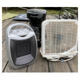 Electric Fan, Heater & Coffee Pot