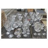 Large Lot of Glassware