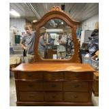 Low Boy Dresser w/ Mirror