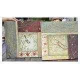 Bird Prints on Canvas