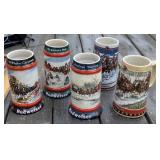Budweiser Steins