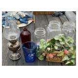 Home Decor, Jars, Oil Lamp