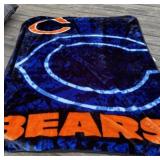 Chicago Bears Soft Throw Blanket