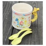 Baby's Cup, Fork & Spoon