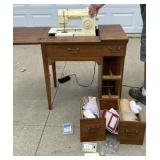 Cabinet Model Singer Sewing Machine