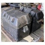 2 - Outboard Battery Boxes w/ Lids