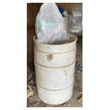 Poly Barrel of Aluminum Cans