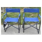 2 - Folding Lawn Chairs