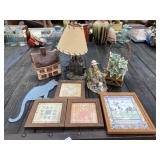 Saddle Lamp & Home Decor