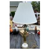 Decorative Greek Figural Lamp