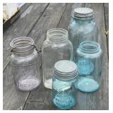 Canning Jars inc/ Pint & Half Gallon