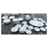 Set of Rose Bouquet China