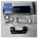 2 - Weaver Scope Mounts w/ Rings