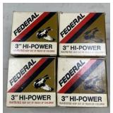 100 rnds Federal .410 ga 3" Shot shells