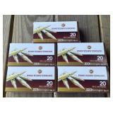 100 rnds DRT .223 Rem HP Ammo