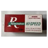 500 rnds Remington HS .22 LR Ammo