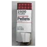 2500ct Winchester .22 Caliber Pellets