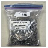 240ct Hornady .44 Spl Lead Bullets