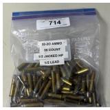 55 rnds .32-20 Win Ammo