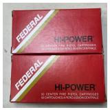 100 rnds Federal .40 S&W HP Ammo