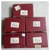5 - Boxes of .30 Cal Bullets