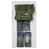 4 - M1 Carbine 15 rnd Magazines