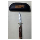 Marbles Lockback Knife & Soft Case